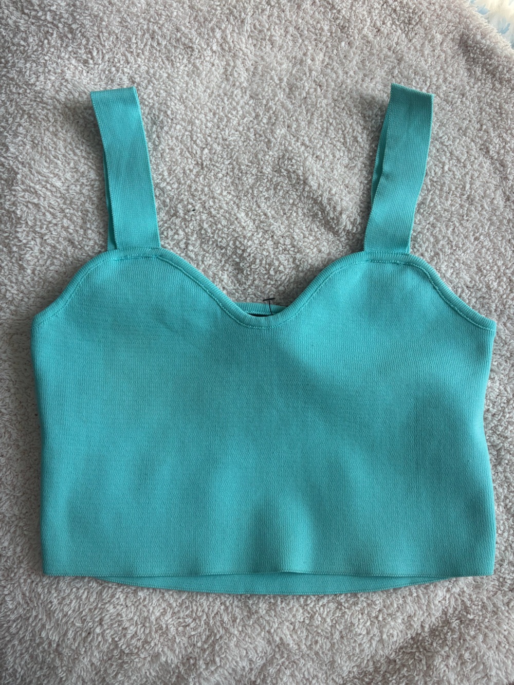 Girls' Aqua Tank One-Piece Swimsuit